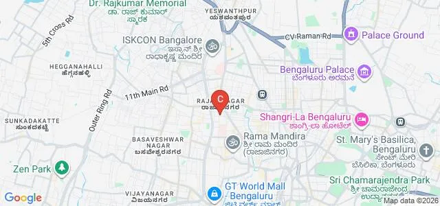 Mes Institute of Management, Bangalore Map