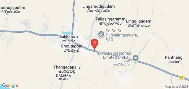Alimineti Madhava Reddy Memorial College of Education, Nalgonda Map