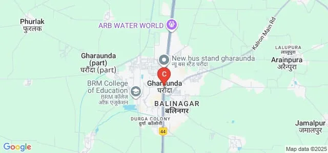 Government College, Gharaunda Map