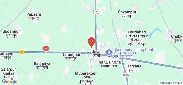 Bilal Akhtar Law College, Amroha Map