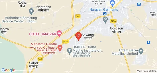 Datta Meghe Institute of Medical Sciences Center for Distance and Online Education Map