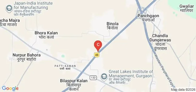School of Law, Starex University, Gurugram Map