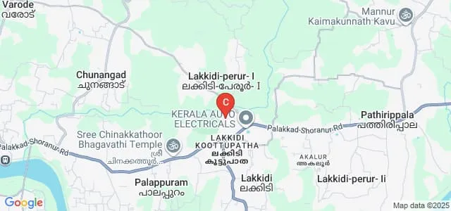 Nehru Academy of Law, Mangalam Map