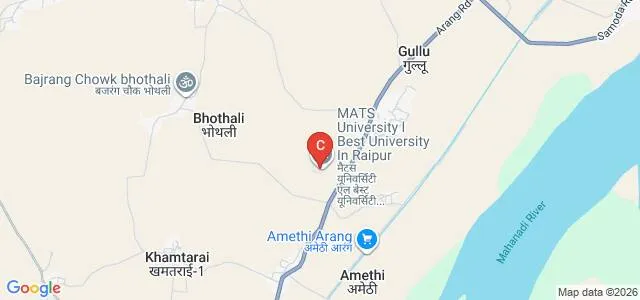 MATS School of Fashion Designing, Raipur Map