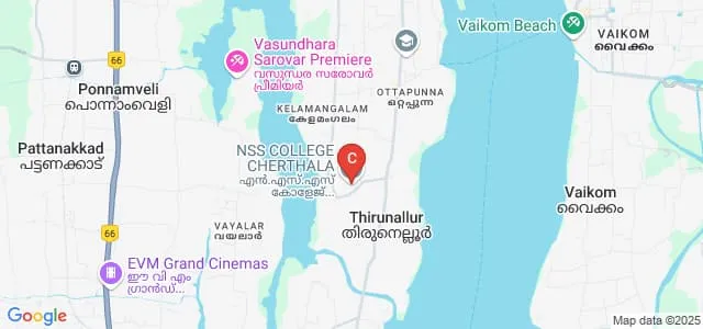 NSS College, Cherthala Map