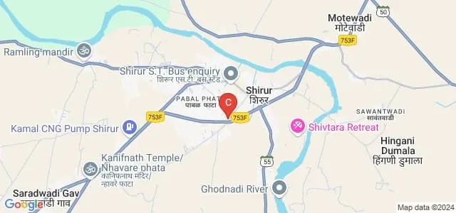 Manikchand Dhariwal Institute of Management and Rural Technology, Pune Map