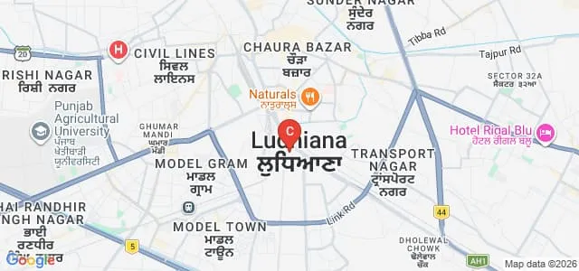 Ramgarhia Girls College, Ludhiana Map