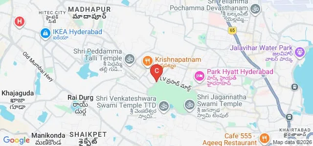 Apollo Institute of Medical Sciences and Research, Hyderabad Map