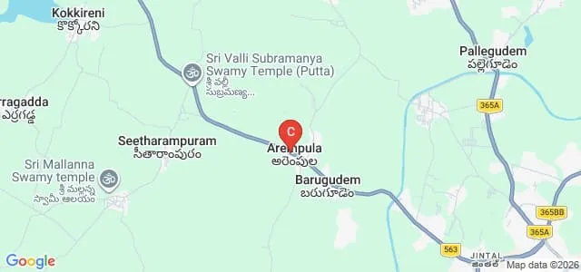 MES College of Education, Khammam Map