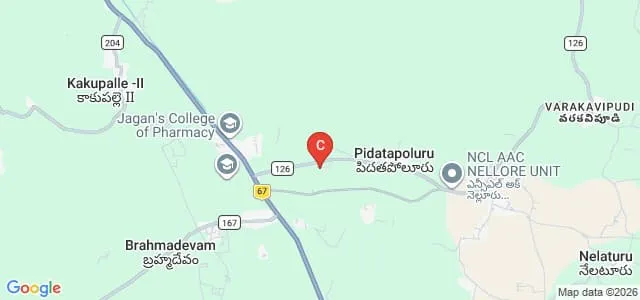 Ratnam Institute of Pharmacy, Muthukur Map