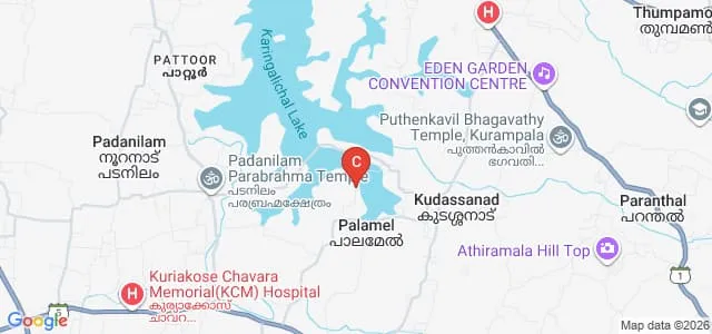 Archana College of Nursing, Pathanamthitta Map