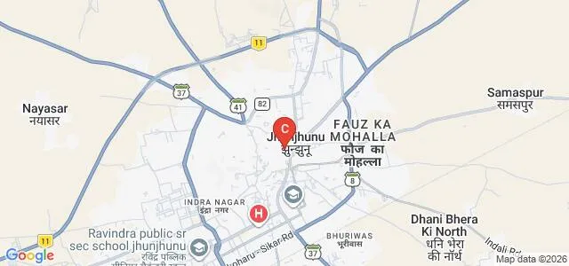 Rajasthan TT College, Jhunjhunu Map