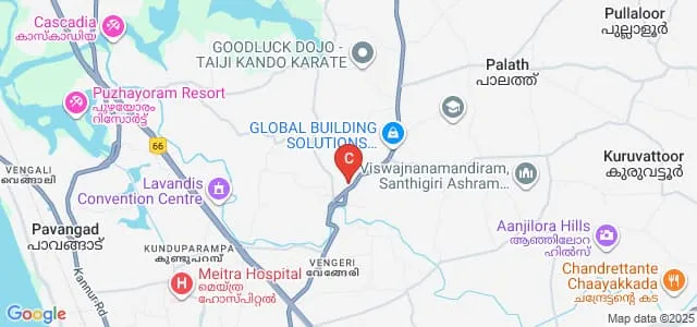 MES College of Architecture, Kakkodi Map