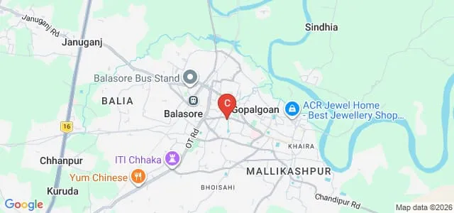 College of Teacher Education, Balasore Map