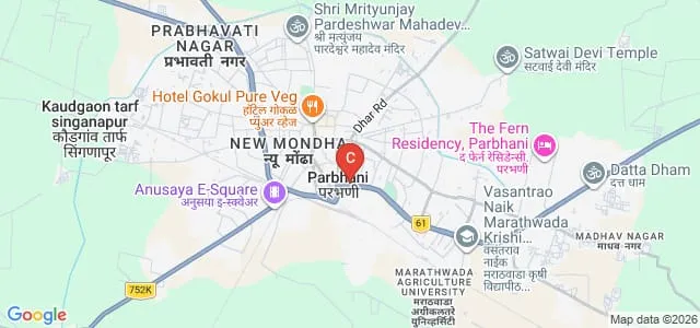 Government College of Education, Parbhani Map