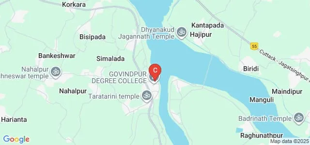 Govindpur Degree College, Cuttack Map