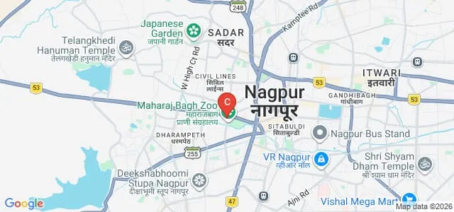 Dr Panjabrao Deshmukh Krishi Vidyapeeth, College of Agriculture, Nagpur Map