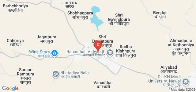 Dr Ambedkar B Ed College, Tonk Map