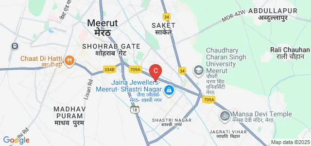 Mahalaxmi Institute of Management and Technology, Meerut Map