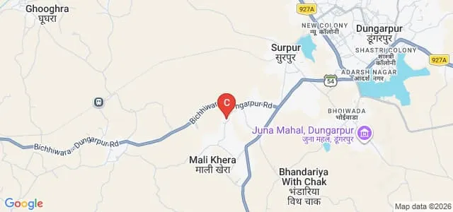 Gurukul Arts College, Dungarpur Map