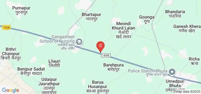 Lal Bahadur Shastri Institute of Management and Technology, Bareilly Map