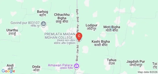Premlata Madan Mohan College of Education, Nalanda Map