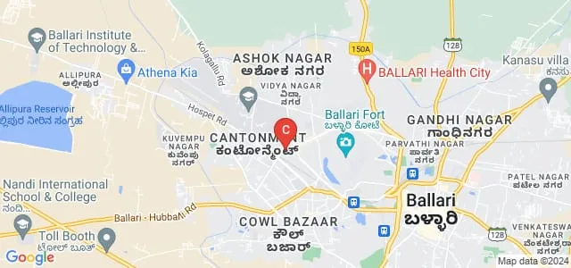 Shravana Institute of Speech and Hearing, Ballari Map
