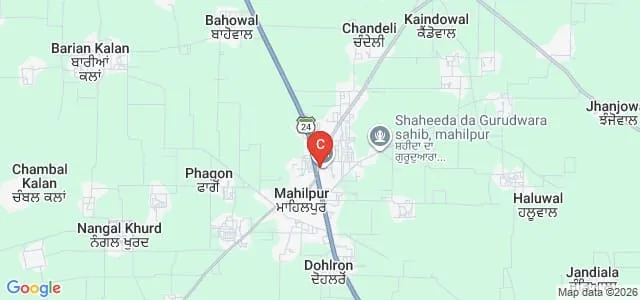 Sant Baba Hari Singh Memorial Khalsa College of Education, Hoshiarpur Map