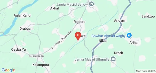 Government Degree College, Rajpora Map