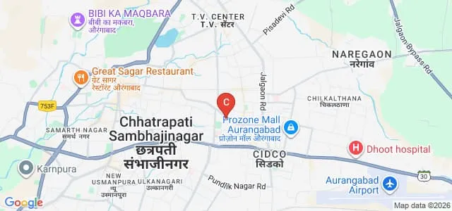 MGM Institute of Hotel Management, Aurangabad Map