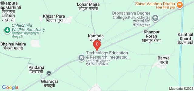 Seth Navrang Rai Lohia Jairam Girls College, Kurukshetra Map