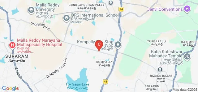 St Agnes College of Education, Secunderabad Map