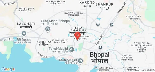 Dr Shankar Dayal Sharma Smriti Mahavidyalaya, Bhopal Map