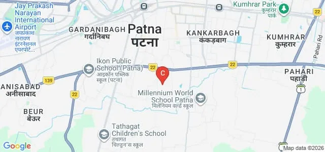 LP Shahi College, Patna Map