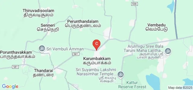 Jagannath Institute of Technology, Chennai Map