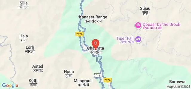 Shri Gulab Singh Government Degree College, Chakrata Map