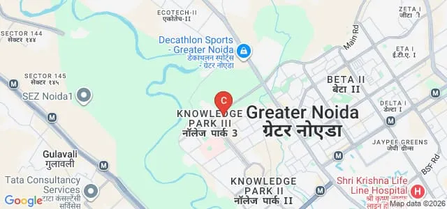 GL Bajaj Institute of Management and Research, Greater Noida Map