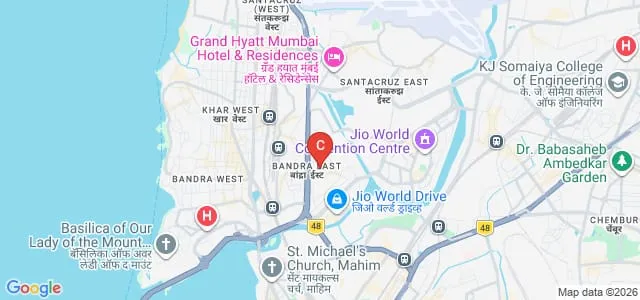 Chetana's Hazarimal Somani College of Commerce and Economics Smt Kusumtai Chaudhari College of Arts, Mumbai Map
