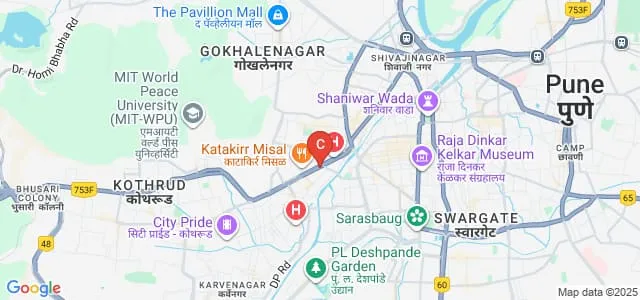 Chetan Dattaji Gaikwad Institute of Management Studies, Pune Map