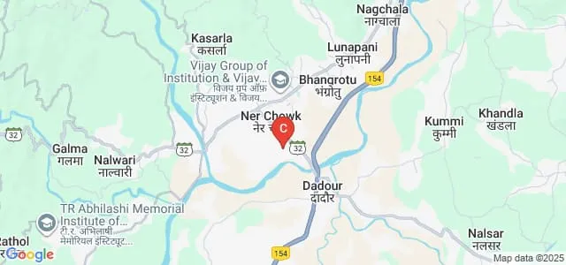Abhilashi College of Pharmacy, Mandi Map