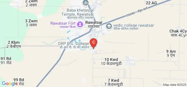 Dr Rajendra Prasad PG College, Hanumangarh Map