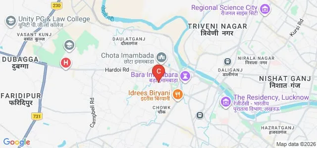Kalicharan PG College, Lucknow Map
