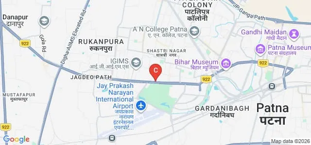 J D Women's College, Patna Map