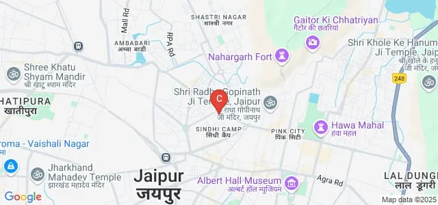 SSG Pareek PG Girls College, Jaipur Map