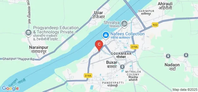 SMRITI College of Technology and Management, Buxar Map