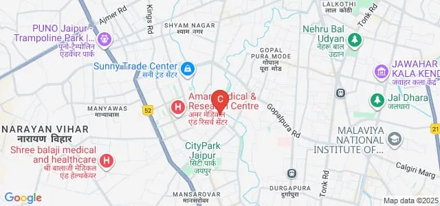 SS Jain Subodh Law College, Jaipur Map