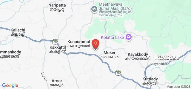 Government College, Mokeri Map