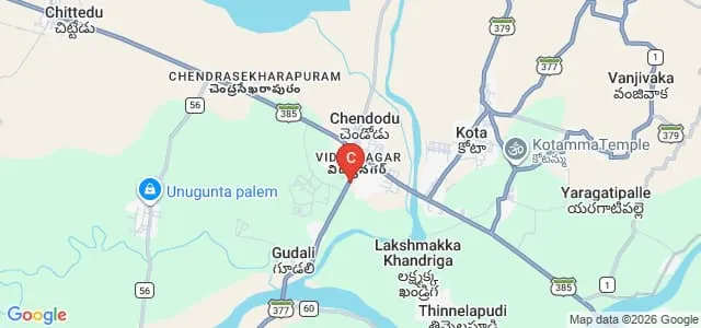 NBKR Science and Arts College, Vidyanagar Map