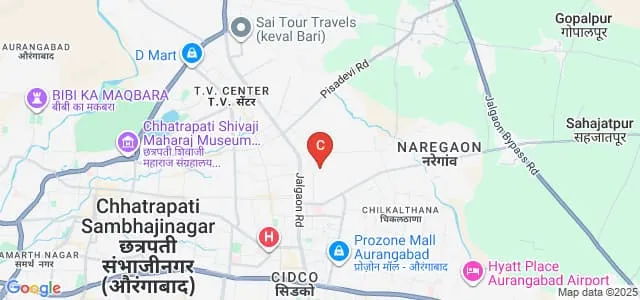 Rajarshi Shahu Institute of Management, Aurangabad Map