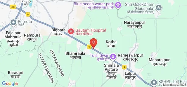 Chandola Homoeopathic Medical College and Hospital, Udham Singh Nagar Map